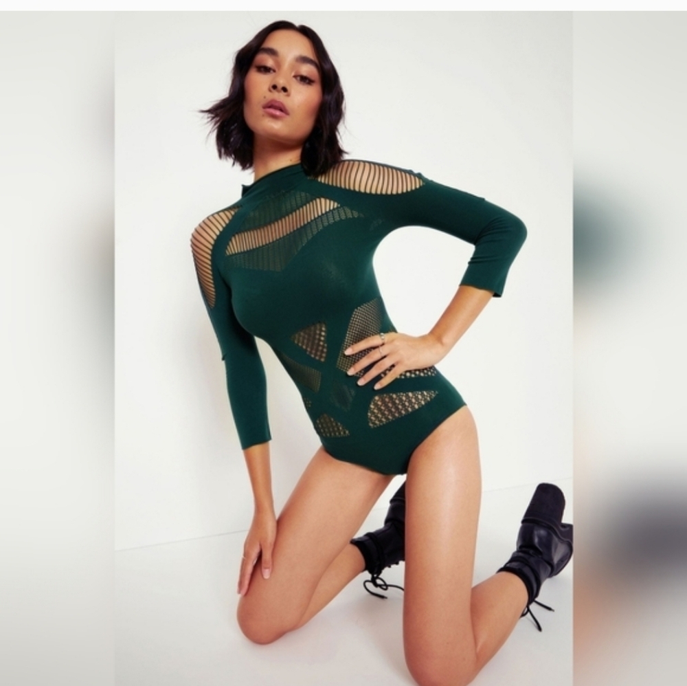 A-sassy-nation Bodysuit Moss